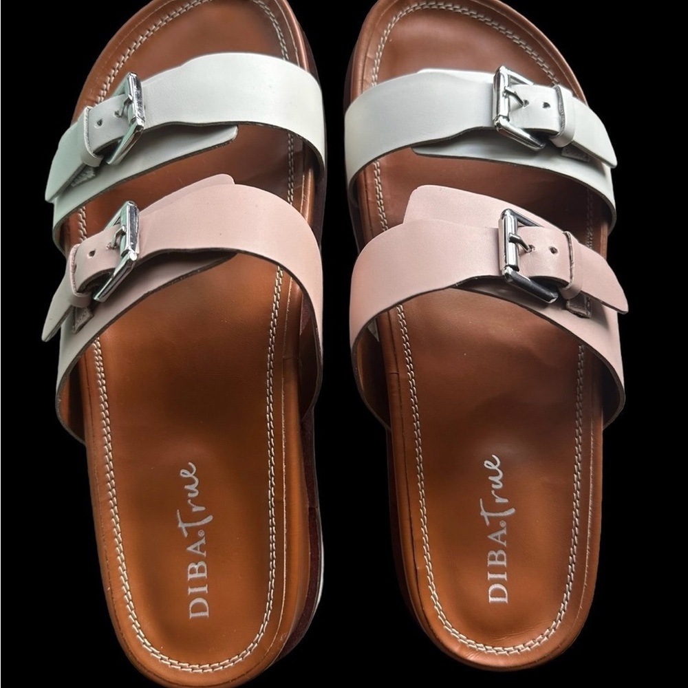 Diba True Carol Bee genuine leather upper buckled sandle MSRP $110 (9.5 M) - Picture 6 of 11